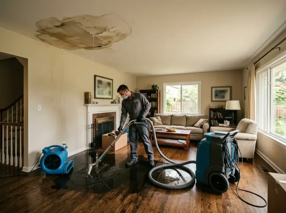 attic-pipe-burst-ceiling-drip-008 — frequently asked questions, Water Damage Restoration & Carpet Care in Milton, GA